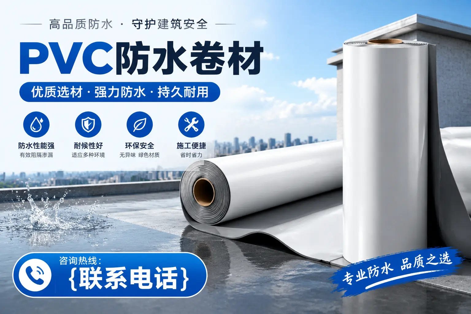 PVC防水卷材的选购技巧与注意事项，助您在雅安找到合适产品